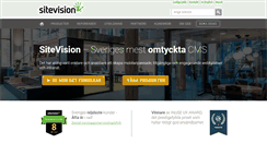 Desktop Screenshot of m.sitevision.se