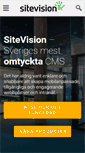 Mobile Screenshot of m.sitevision.se