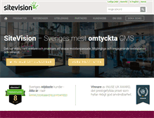 Tablet Screenshot of m.sitevision.se