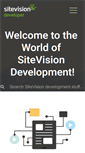 Mobile Screenshot of developer.sitevision.se